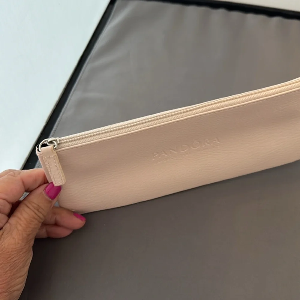 Pandora‎ Elegant Cream Clutch 10” X 4.5”